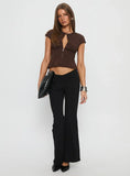 Showstopper V Front Pant Black