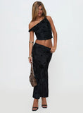 Look At You Go Asymmetrical Set Black