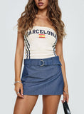 Marine Skirt Indigo
