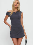 Eloura Slouchy One Shoulder Set Slate