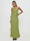 Eleganza Maxi Skirt Green