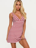 Nyrah Mini Dress Pink Multi