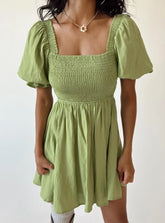 Dani Mini Dress Green