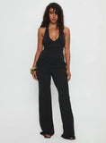 Enchantress Wide Leg Jumpsuit Black