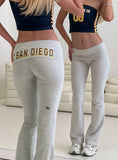 UC San Diego Foldover Pant Heather Grey