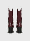 Cypress Western Boots Burgundy