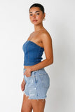 Paige Denim Corset Top