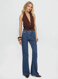 Magic Mirror Mid Rise Bootleg Jeans Mid Blue Wash