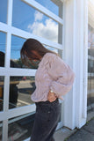 Rylie Nude Cable Knit Tunic Sweater