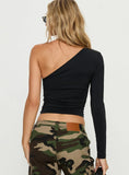 Annem Long Sleeve Top Black