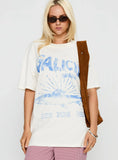Galicia Spain Graphic Tee White Blue
