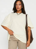 Whats In My Bag Graphic Tee Cream Multi