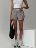 Sincar Boxer Shorts Black White Stripe