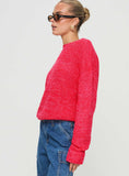 Bae Sweater Pink Red