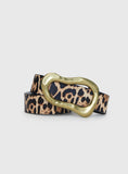 Leto Belt Leopard Gold