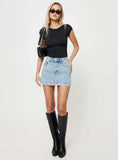Gazelle Denim Skort Light Wash