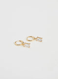 Carlington Gold Plated Teardrop Earrings Gold