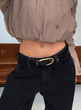 Sensibility Belt Black Gold