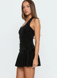 Celestea Hardware Detail Playsuit Black