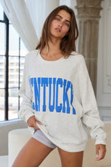 Kentucky Grey Crew Neck Sweatshirt