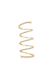Ettika Spiral Down Crystal Gold Ring