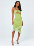 Tropicana Midi Dress Green