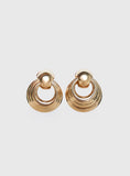 Time Goes By Earrings Gold
