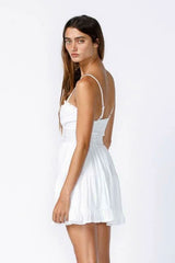 Koa White Sundress