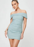 Marcia Mini Dress Blue