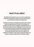 Donate 1 USD to Support SeekHer Foundation