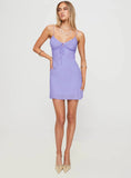 Emily Mini Dress Lilac