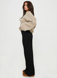 Montana Knit Pants Black