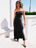 Estrellas Lace Maxi Dress Black