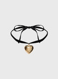 Meeks Necklace Black Gold