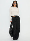 Lando Low Rise Straight Leg Jeans Washed Black