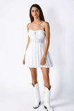 Koa White Sundress