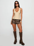 Childers Halter Top Beige