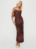Knox Maxi Dress Chocolate