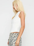 Solarah Tie Side Top White