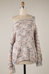Jordan Blue Multi Knit Sweater