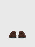 Therapy Albert Faux Suede Loafers Brown