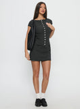 Brennah Jersey Mini Skort Stripe