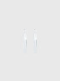 Stars Shine Hoop Earrings Clear