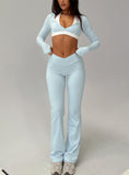 Sunday Session Active Flare Leg Pant Blue