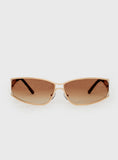 Dyxon Sunglasses Gold brown
