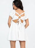 Lets Dance Mini Dress White Petite