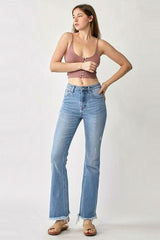 Walk Away Vintage Wash Flare Jeans