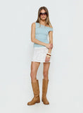 Roziana Crochet Mini Skirt White