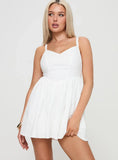 Cona Mini Dress White