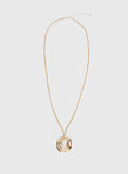 Sonrisa Long Pendant Necklace Gold